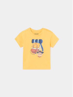 Mayoral Mayoral T-shirt 1020 Žuta Regular Fit