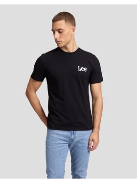 Lee Lee T-Shirt GRAPHIC TEE Czarny Regular Fit