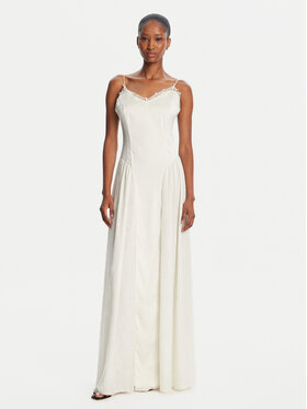 ROTATE ROTATE Abendkleid 113949857 Écru Regular Fit