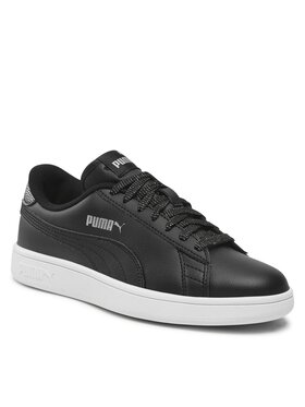 Puma Puma Sneakersy Smash V2 Metallics Jr 386197 02 Czarny
