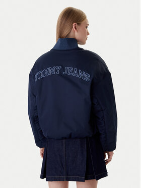 Tommy Jeans Tommy Jeans Geacă bomber Varsity DW0DW22044 Bleumarin Relaxed Fit