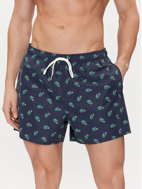 Lacoste Lacoste Szorty kąpielowe MH7188 Granatowy Regular Fit