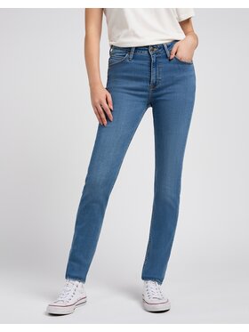 Lee Lee Jeansy 112351119 Niebieski Skinny Fit