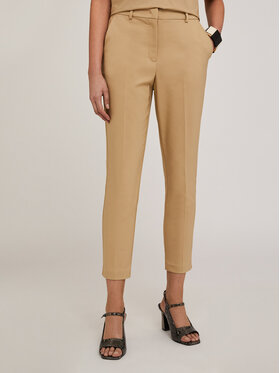 Motivi Motivi Pantaloni di tessuto P203Q103826N002 Écru Regular Fit