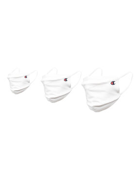 Champion Champion Sada 3 textilných masiek 805371-WW001 Biela