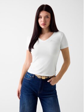 Guess Guess T-Shirt 183552 Biały Classic Fit