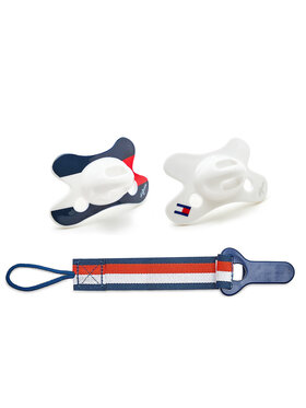 Tommy Hilfiger Tommy Hilfiger Set 2 suzete KN0KN01602 Alb