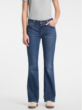 Guess Jeans Guess Jeans Jeansy 170159 Niebieski Flared Fit