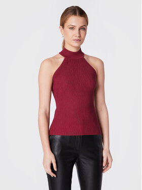 Guess Guess Svetr Shayna W2BR66 Z2YK2 Červená Slim Fit