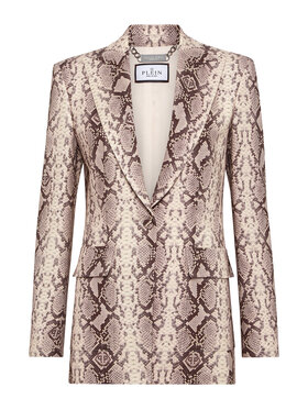 PHILIPP PLEIN PHILIPP PLEIN Giacca da abito 19211 Beige Loose Fit