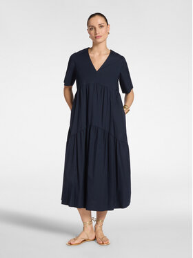 Elena Mirò Elena Mirò Sukienka koktajlowa 7086P000297N034 Niebieski A-Line Fit