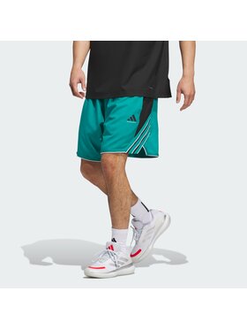 adidas adidas Szorty sportowe 142399 Zielony Loose Fit