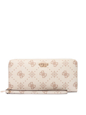 Guess Guess Piniginė Carrie Logo Slg SWGP98 98146 Écru