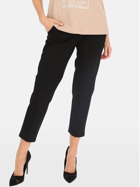 Perso Perso Spodnie damskie PTE242402F Czarny Fitted Fit