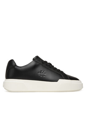 Calvin Klein Calvin Klein Сникърси Chunky Cupsole Laceup Lth Wn YW0YW01947 Черен