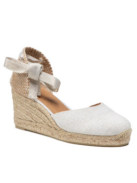 Castañer Castañer Espadrilles Carina/6/032 021769-4078 Weiß