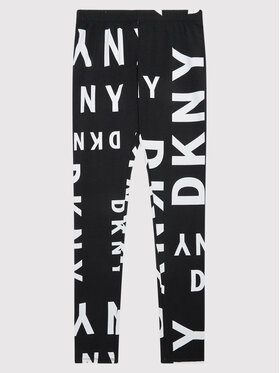 DKNY DKNY Leggings D34A28 D Fekete Slim Fit