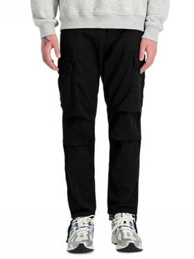 Alpha Industries Alpha Industries Kalhoty z materiálu 188202 Černá Straight Leg