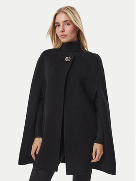 MICHAEL Michael Kors MICHAEL Michael Kors Пончо MF620MWGBX Чорний Relaxed Fit