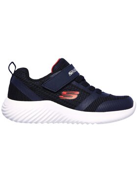 Skechers Skechers Sneakersy 98302L-NVBK Granatowy