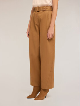 Motivi Motivi Pantaloni di tessuto P068Q004097N022 Marrone Regular Fit