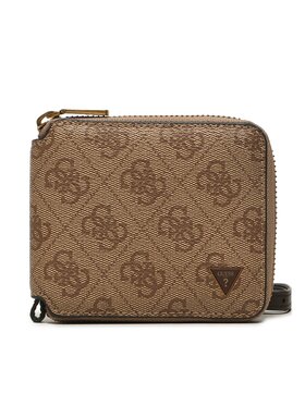 Guess Guess Portofel Mare pentru Bărbați SMEVZL LEA26 Bej