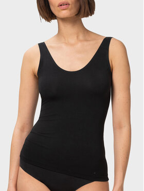 Triumph Triumph Τοπ Smart Natural 10213349 Μαύρο Slim Fit