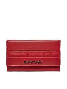 Pierre Cardin Pierre Cardin Duży Portfel Damski TILAK130 Czerwony