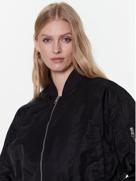 Calvin Klein Jeans Bomber Jakna J20J220343 Črna Regular Fit