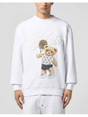PHILIPP PLEIN PHILIPP PLEIN Bluza 29962 Biały Regular Fit