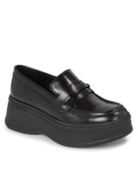 Calvin Klein Calvin Klein Loafersy Pitched Loafer W/Hw HW0HW01817 Černá
