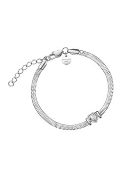 Rosefield Rosefield Bransoletka Heart Collection Srebrny