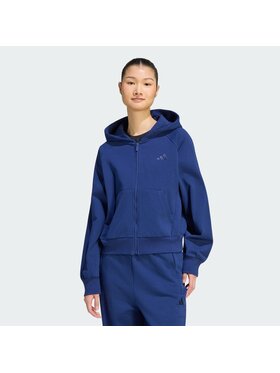 adidas adidas Bluza 164803 Niebieski jasny Loose Fit