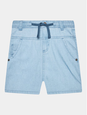 United Colors Of Benetton United Colors Of Benetton Auduma šorti 4DHJG901B Zils Regular Fit