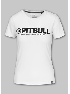 PITBULL PITBULL T-Shirt Koszulka damska PITBULL R XS Biały Regular Fit
