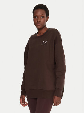 Under Armour Under Armour Μπλούζα Essential 1379475 Καφέ Loose Fit