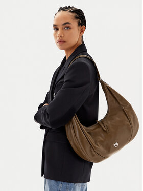 PINKO PINKO Handtasche Slouchy Hobo Big PE 25 PLTT 104295 A26J Khakifarben