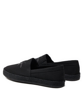 Calvin Klein Jeans Espadrile Espadrille Slipon Ml YM0YM00935 Črna