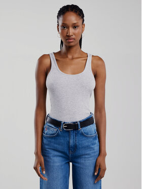 BIG STAR BIG STAR Top ALENA Szary Slim Fit