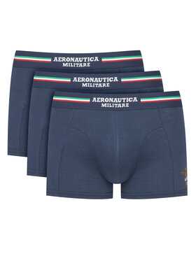 Aeronautica Militare Aeronautica Militare Σετ μποξεράκια 3 τμχ AM1UBX001T Σκούρο μπλε