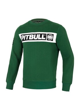 PITBULL PITBULL Bluza Bluza męska Sherwood L Zielony Regular Fit