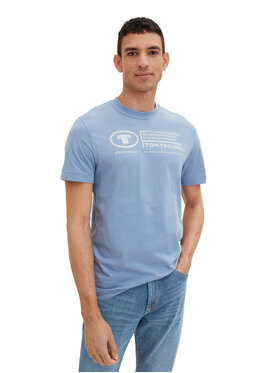 Tom Tailor Tom Tailor Tricou 1035611 Albastru celest Regular Fit
