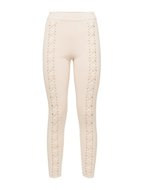 PHILIPP PLEIN PHILIPP PLEIN Legíny 22069 Écru Skin Tight Fit
