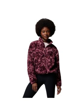 Columbia Columbia Polar Timber Meadow™ MTR Printed Fleece Half Zip Kolorowy Regular Fit