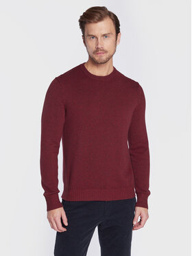 United Colors Of Benetton United Colors Of Benetton Pullover 1235U1N67 Rot Regular Fit