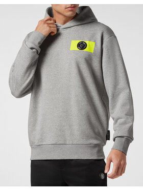 Plein Sport Plein Sport Mikina 2837 Šedá Regular Fit