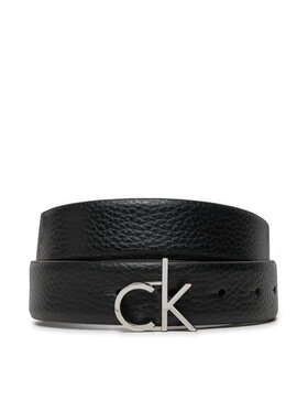 Calvin Klein Calvin Klein Pasek Damski Ck Logo Buckle Belt 3.0_Pbl K60K613073 Czarny