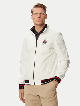 Beverly Hills Polo Club Beverly Hills Polo Club Prijelazna jakna P-SS26M-JK0991-0001 Bijela Regular Fit