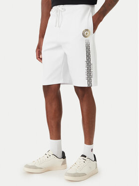 Beverly Hills Polo Club Beverly Hills Polo Club Sportske kratke hlače M6603B-HR Bijela Regular Fit
