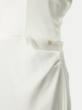 Rinascimento Rinascimento Официална рокля CFC0123802003 Бял Regular Fit